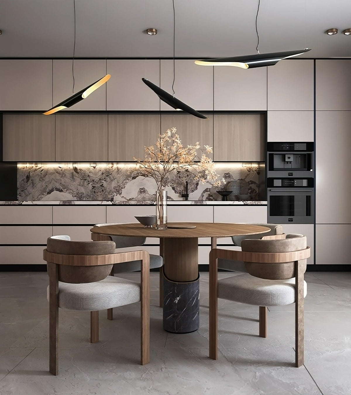 Coltrane Pipe Pendant Light 23.6"