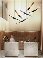 Coltrane Pipe Pendant Light 23.6"