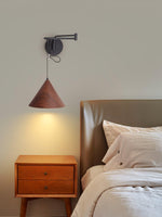 Cone Swing Arm Wall Lamp