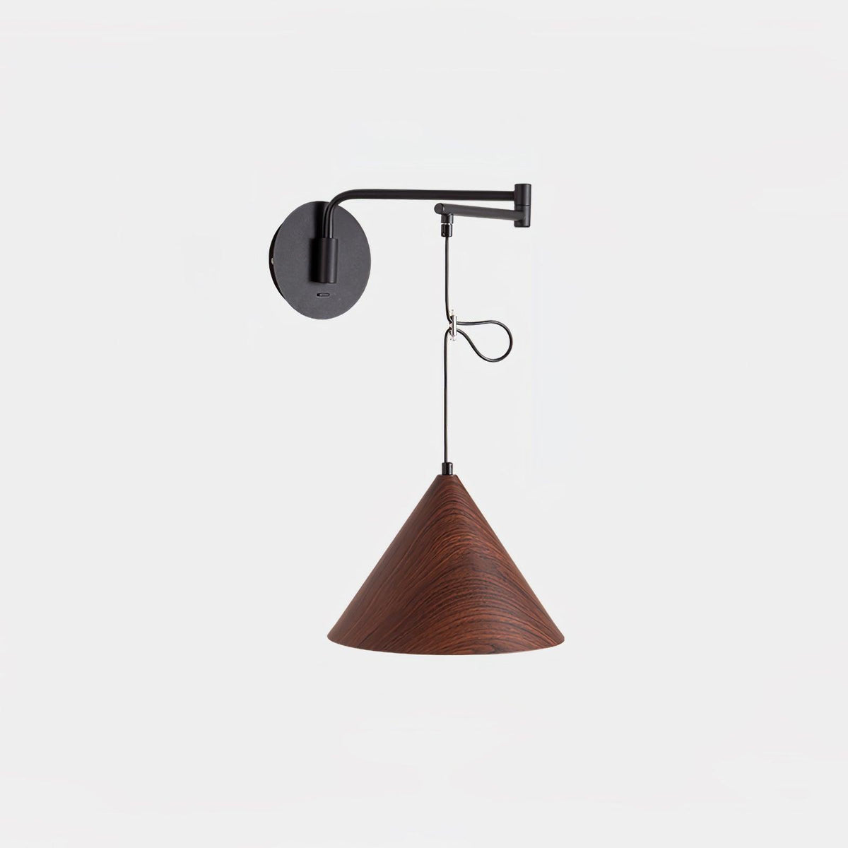 Cone Swing Arm Wall Lamp