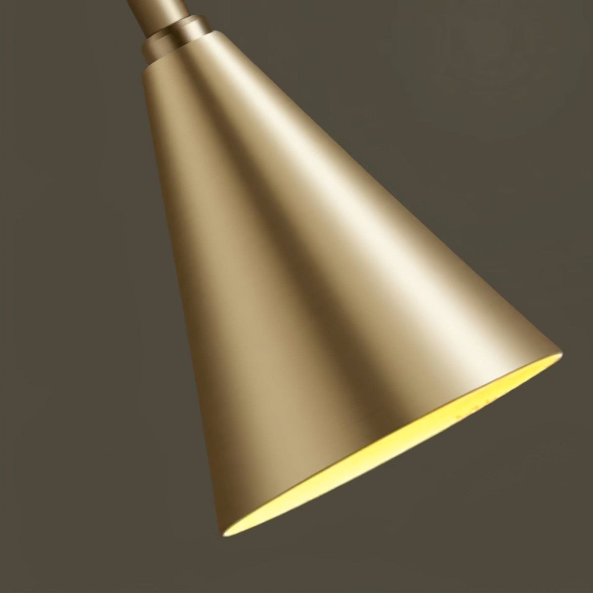Conica Brass Pendant Light