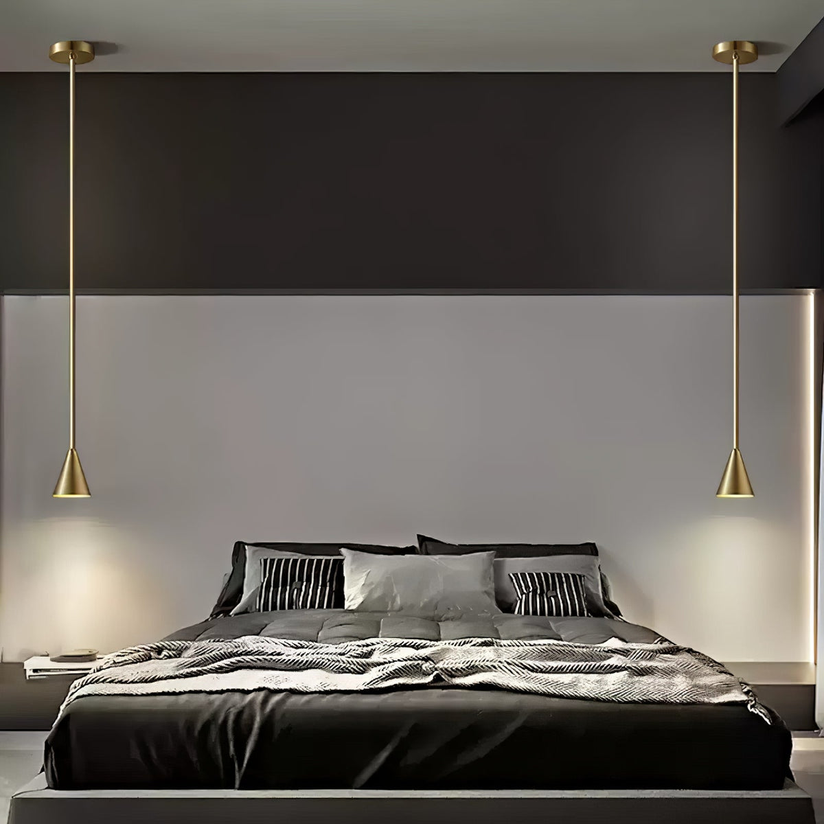 Conica Brass Pendant Light