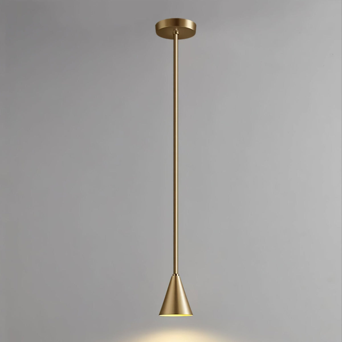 Conica Brass Pendant Light
