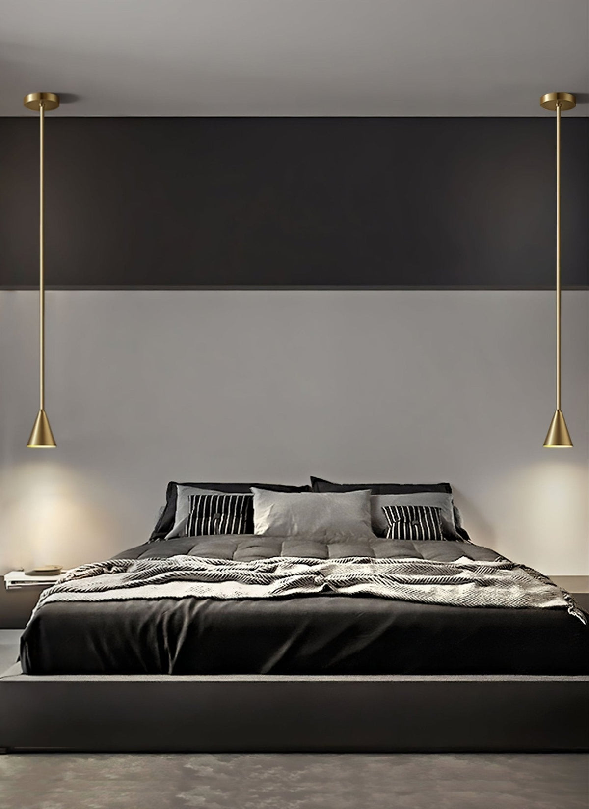 Conica Brass Pendant Light