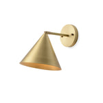 Conica Brass Wall Light