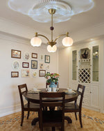 Corinne Arc Chandelier