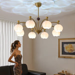 Corinne Arc Chandelier