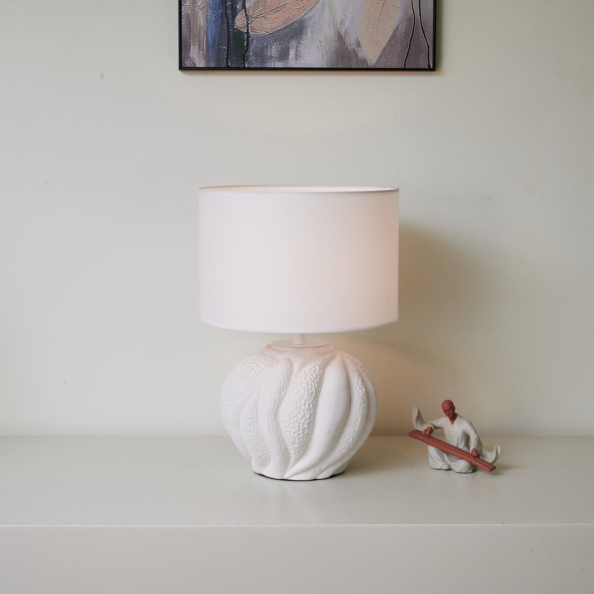 Corvara Textured Table Lamp