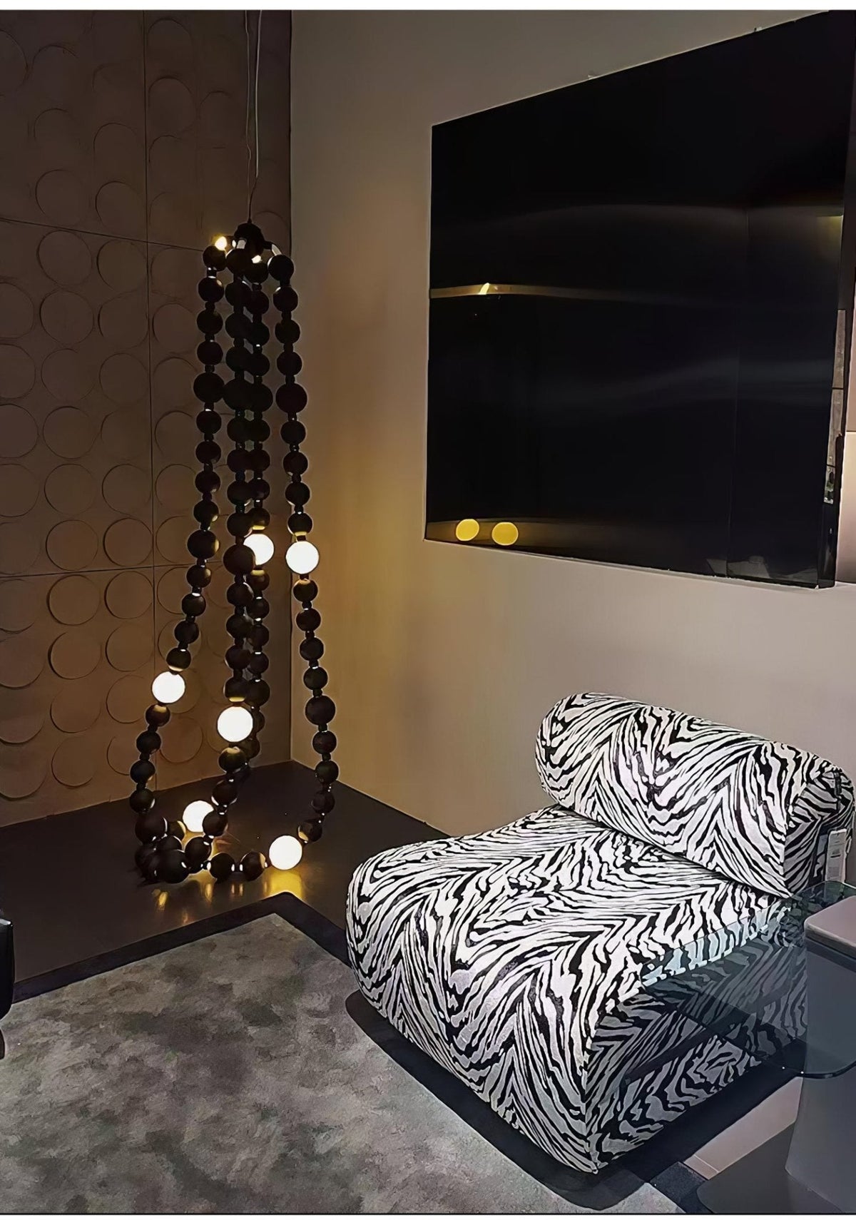 Cosmic Beads Chandelier