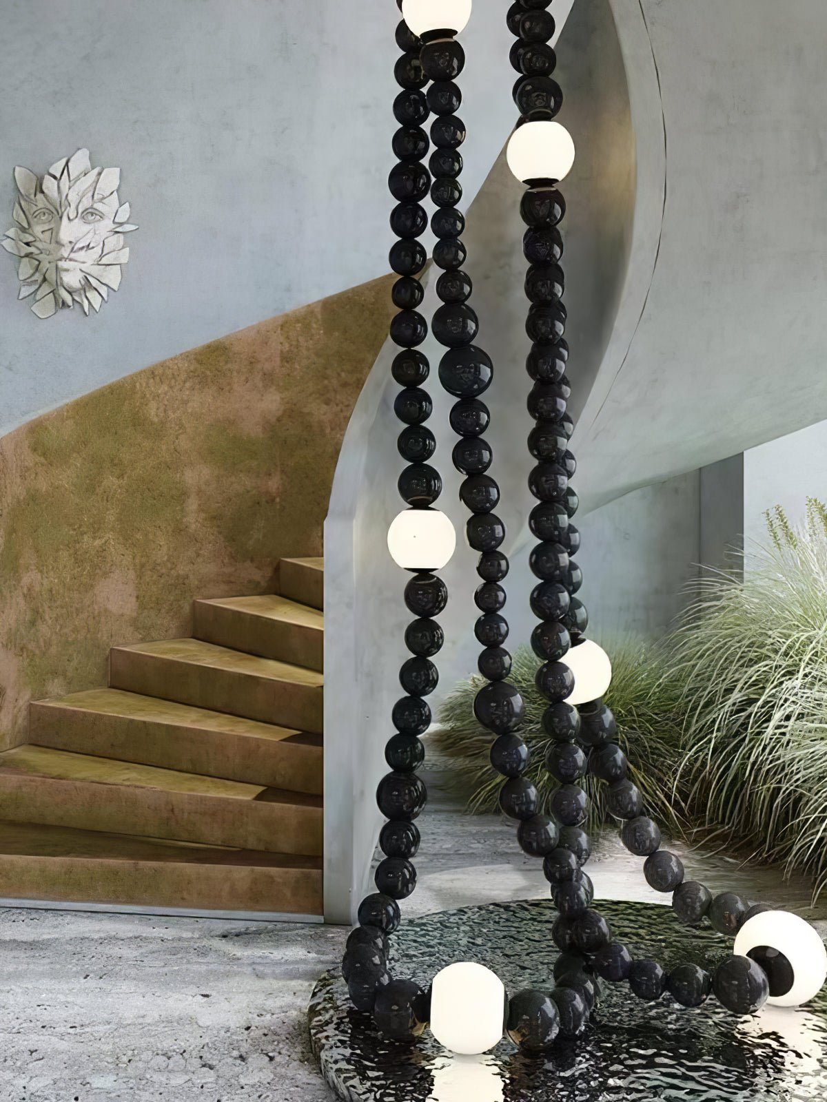 Cosmic Beads Chandelier