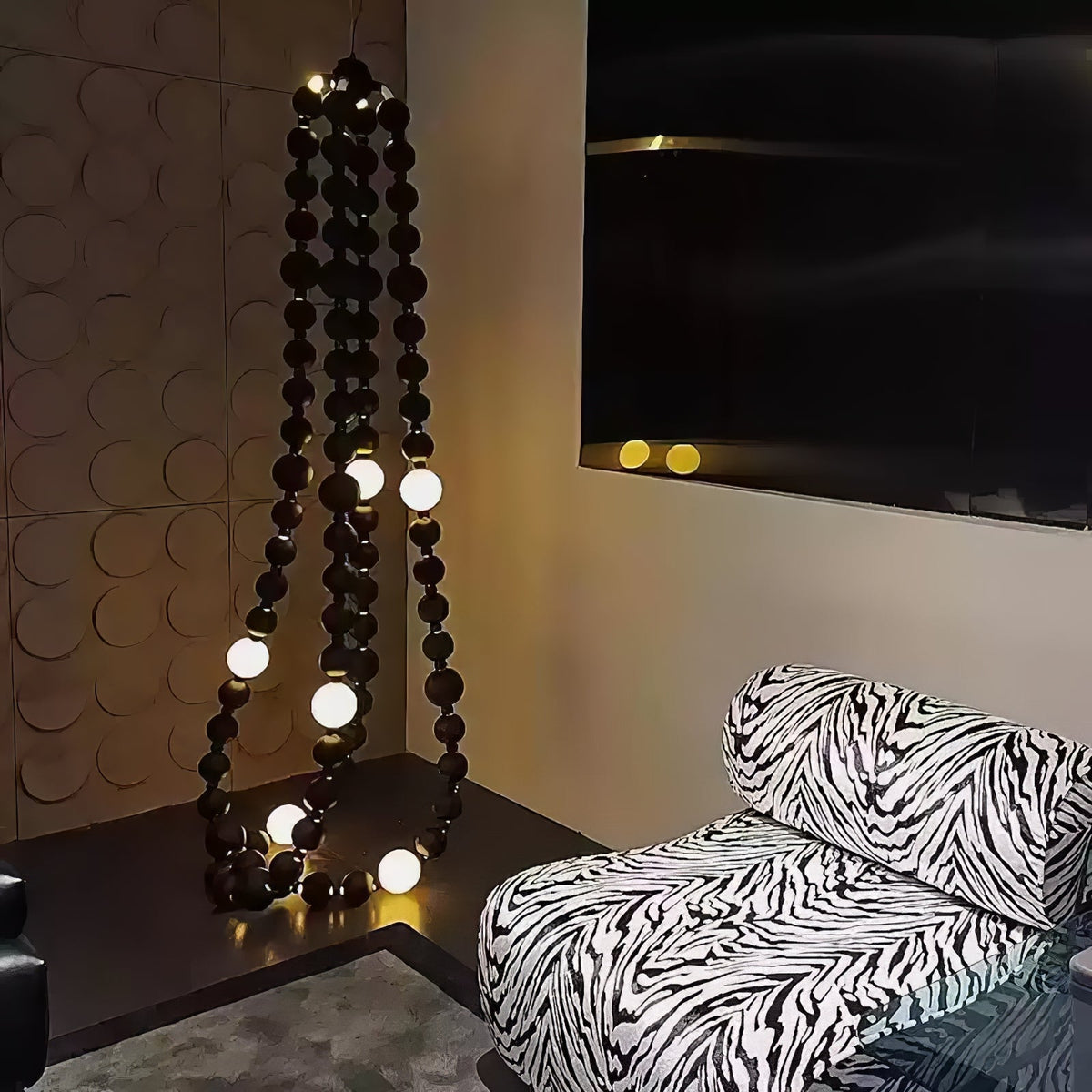 Cosmic Beads Chandelier