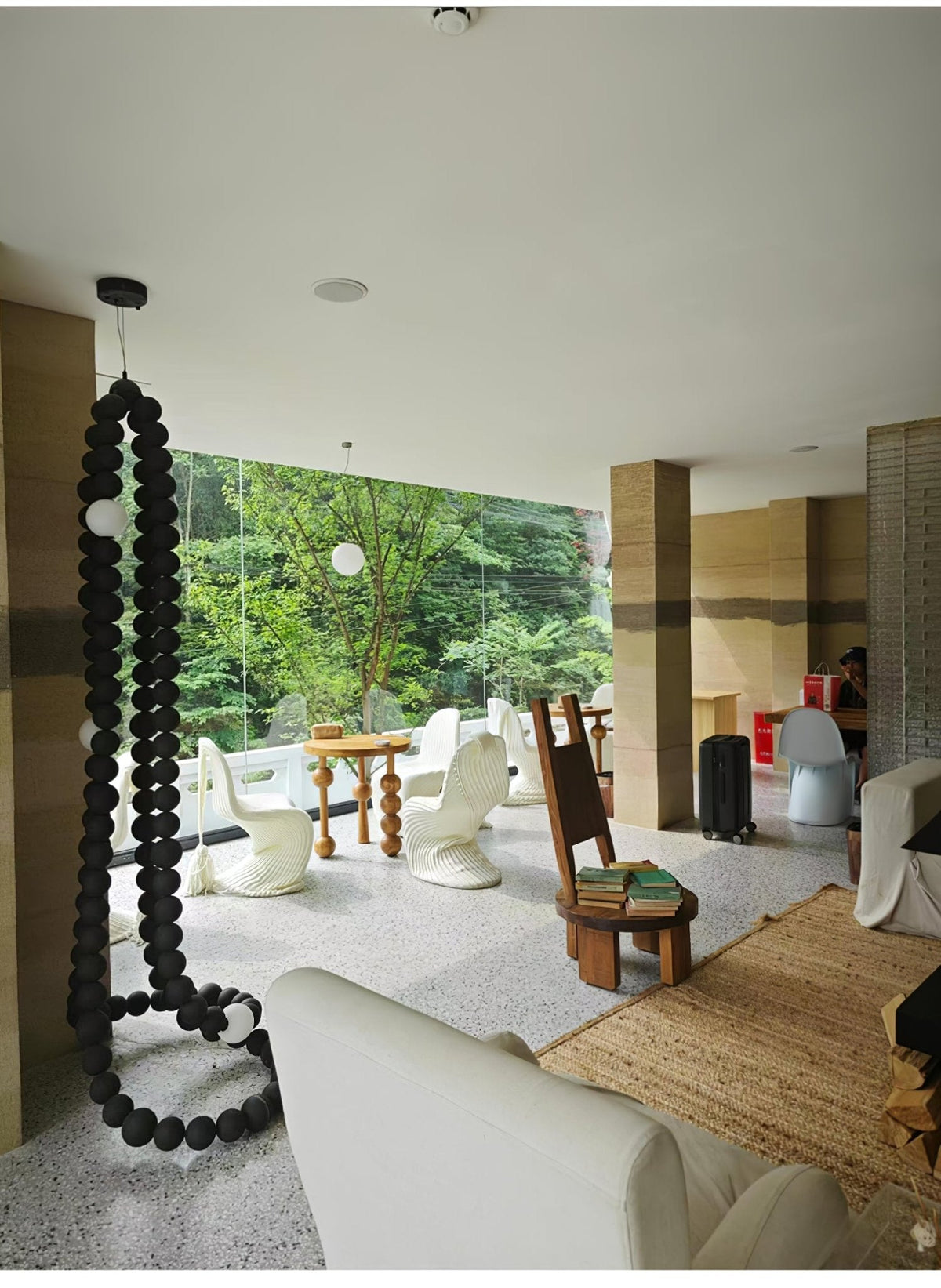 Cosmic Beads Chandelier