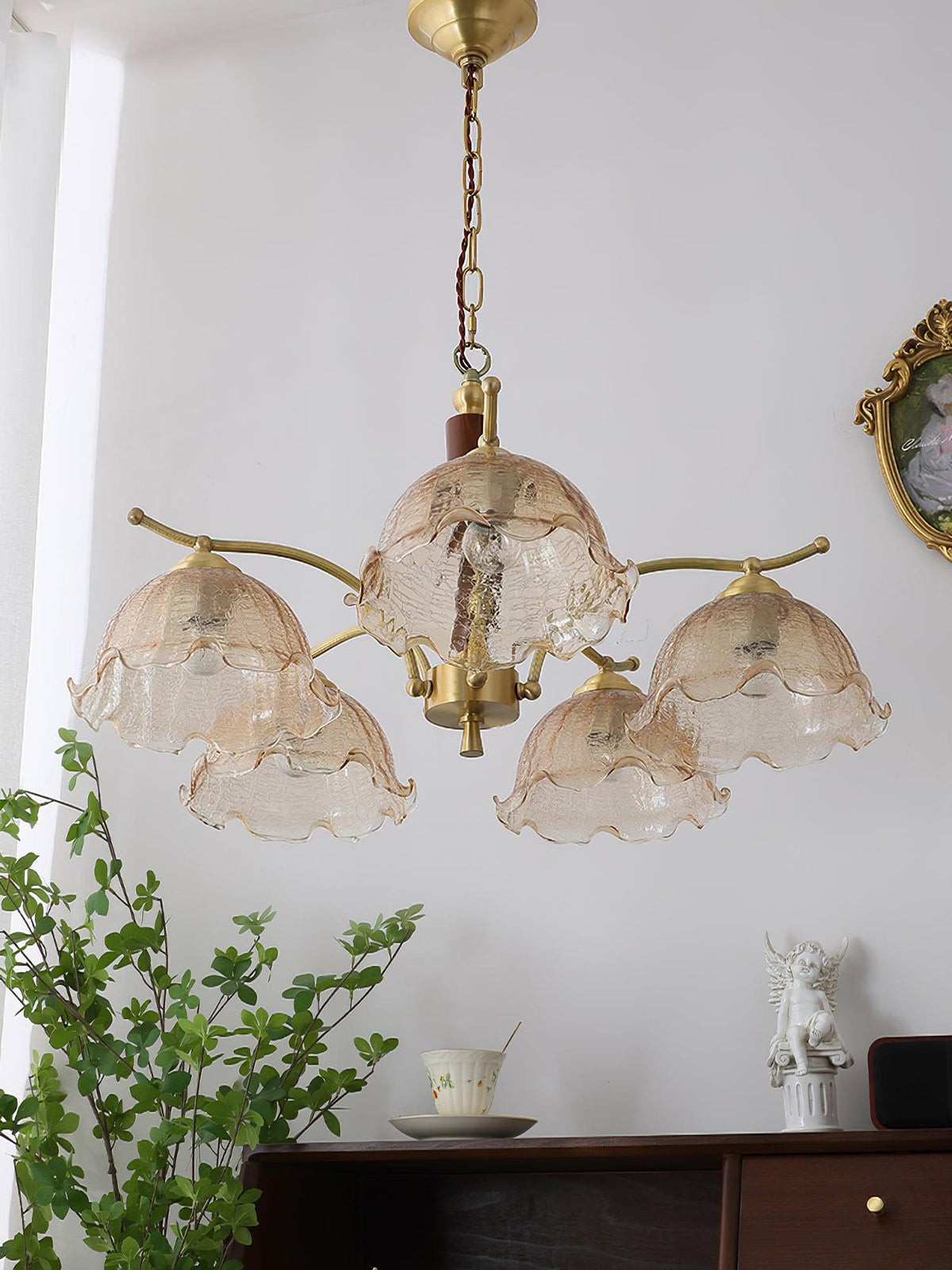 Crack Flower Chandelier