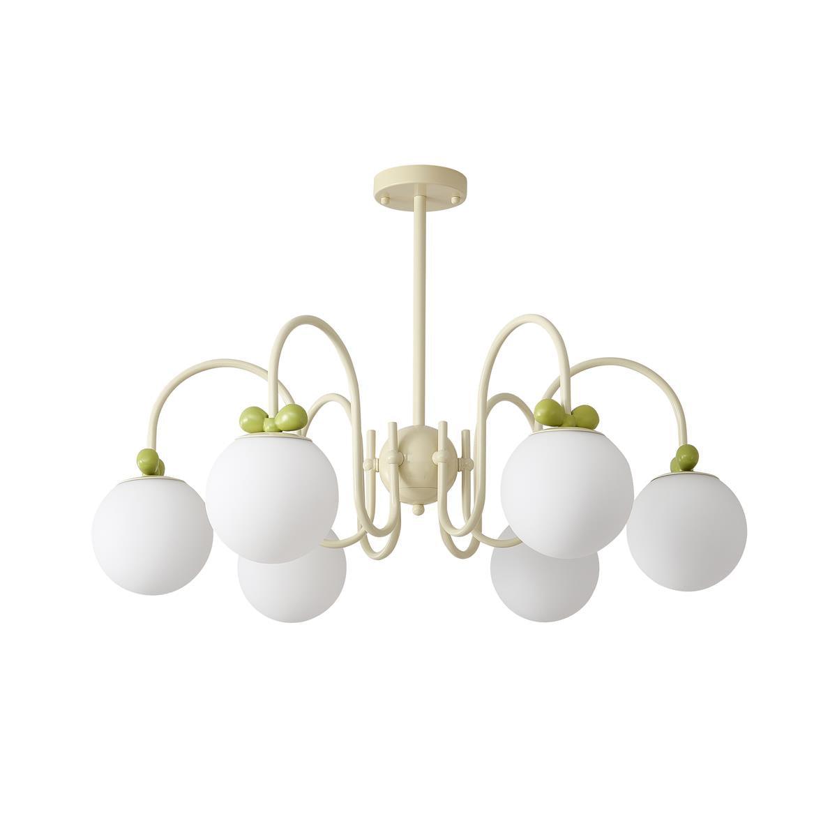 Cream Cherry Chandelier
