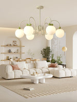 Cream Cherry Chandelier
