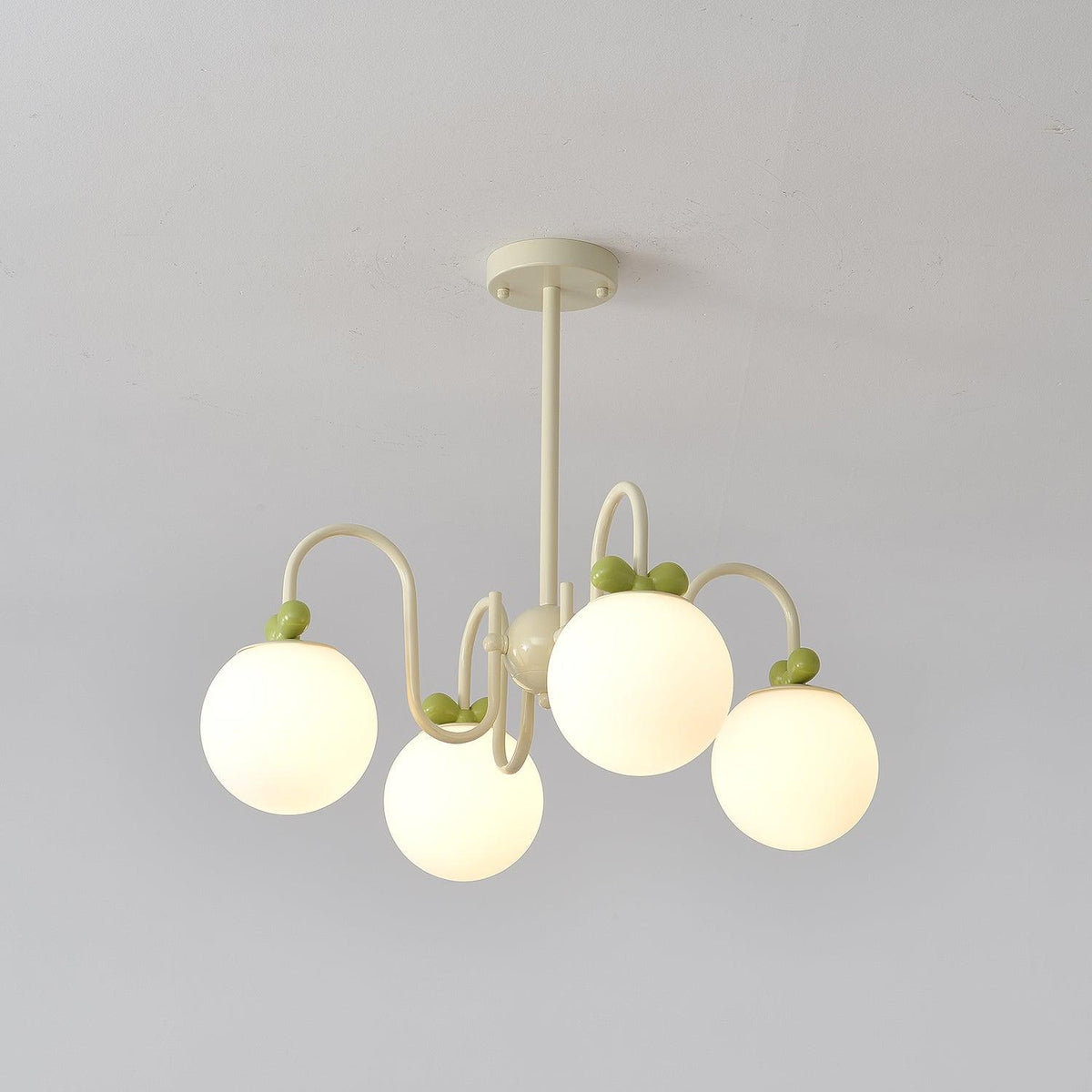 Cream Cherry Chandelier
