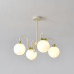 Cream Cherry Chandelier