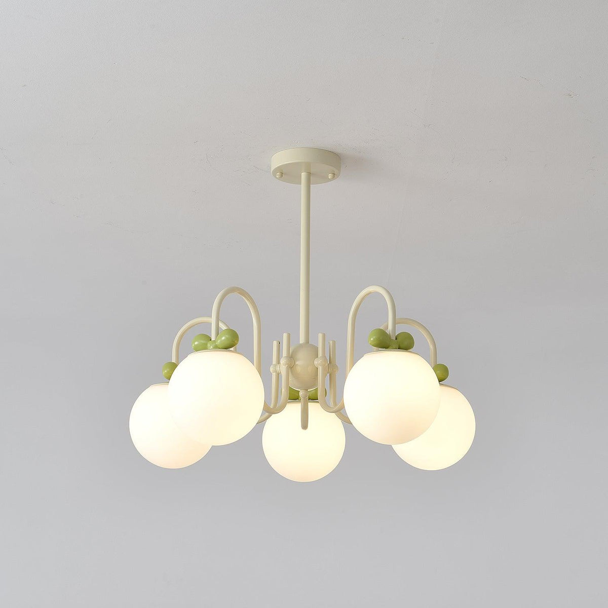 Cream Cherry Chandelier