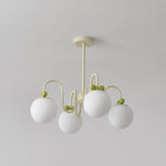 Cream Cherry Chandelier
