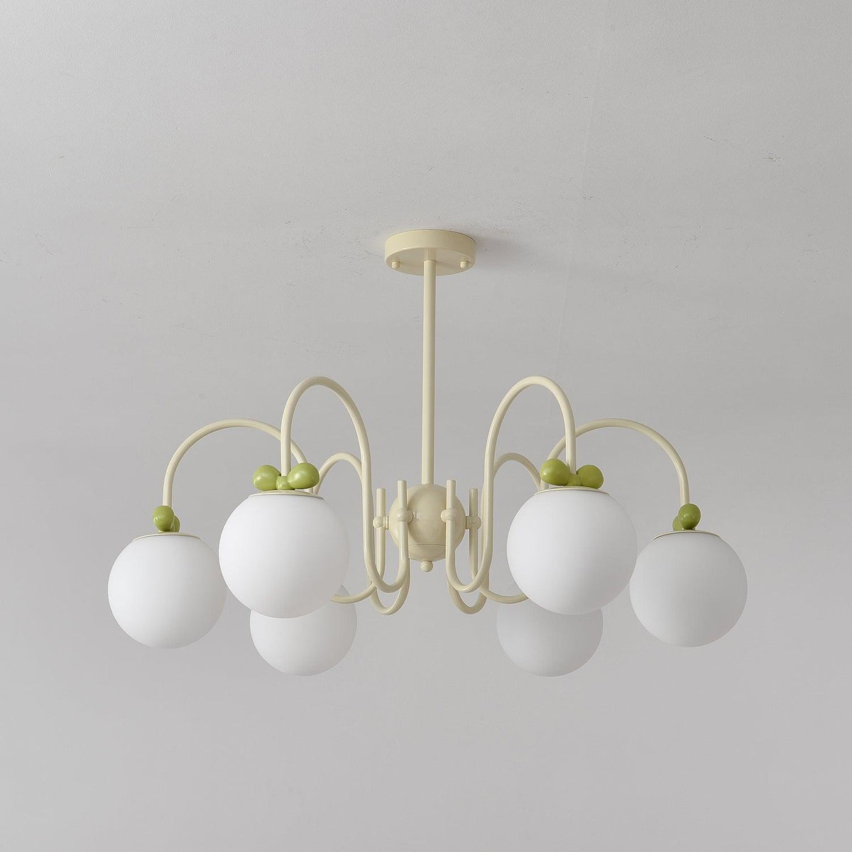 Cream Cherry Chandelier