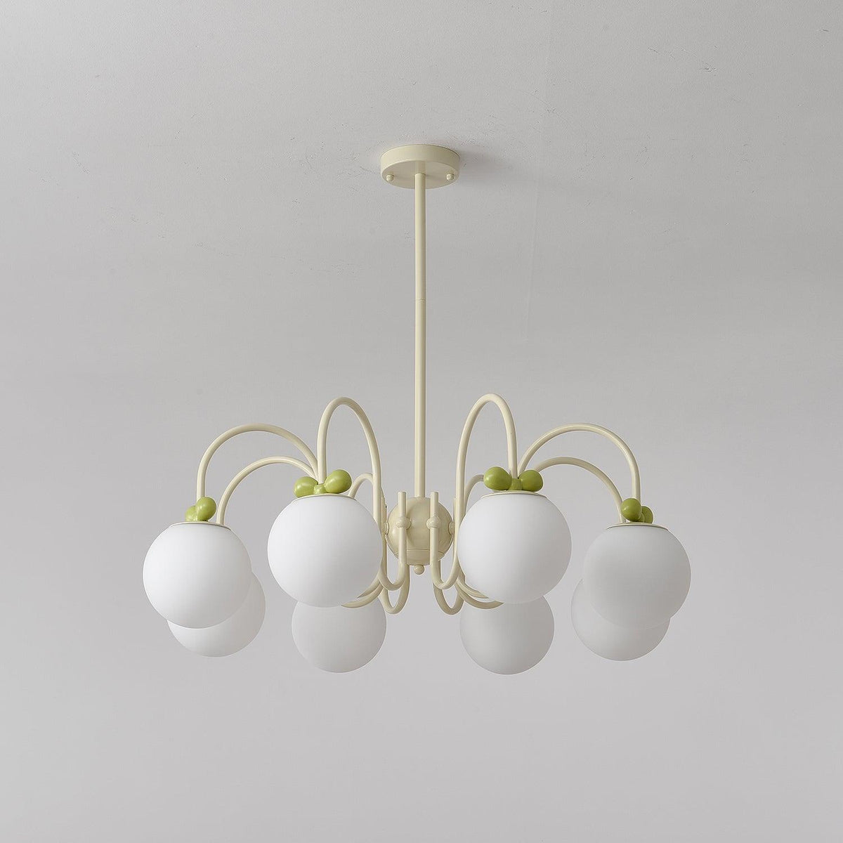 Cream Cherry Chandelier