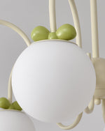 Cream Cherry Chandelier