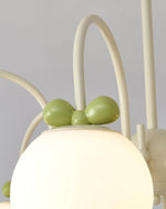 Cream Cherry Chandelier