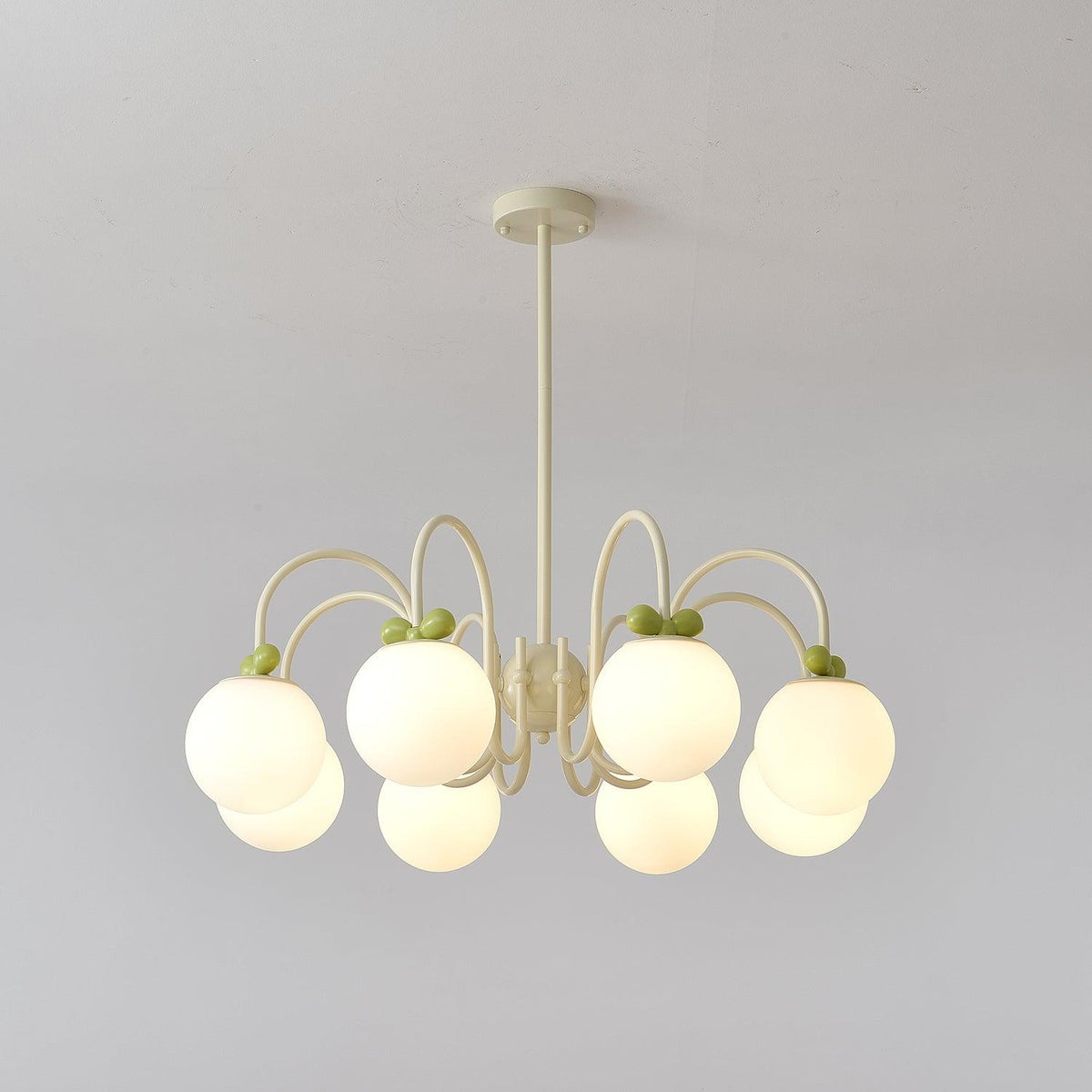 Cream Cherry Chandelier