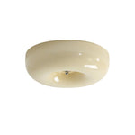 Cream Pudding Ceiling Lamp