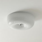 Cream Pudding Ceiling Lamp