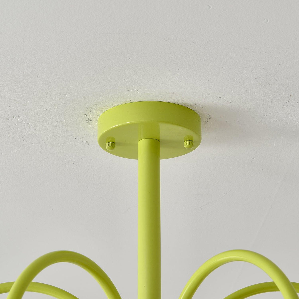 Cream Pumpkin Ball Chandelier