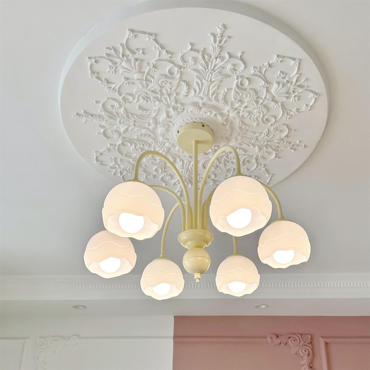 Creamy Chandelier
