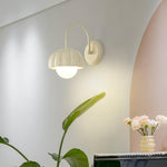 Creamy Pumpkin Wall Light