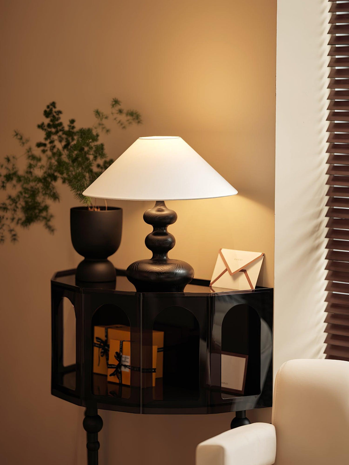 Gourd Table Lamp 15.7"