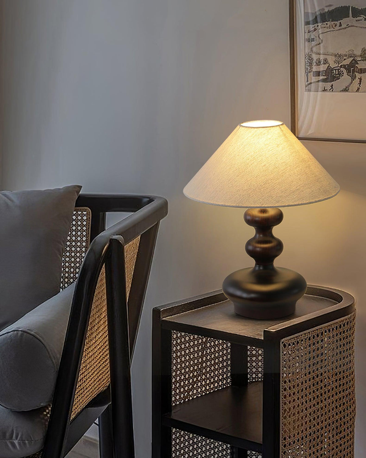 Gourd Table Lamp 15.7"