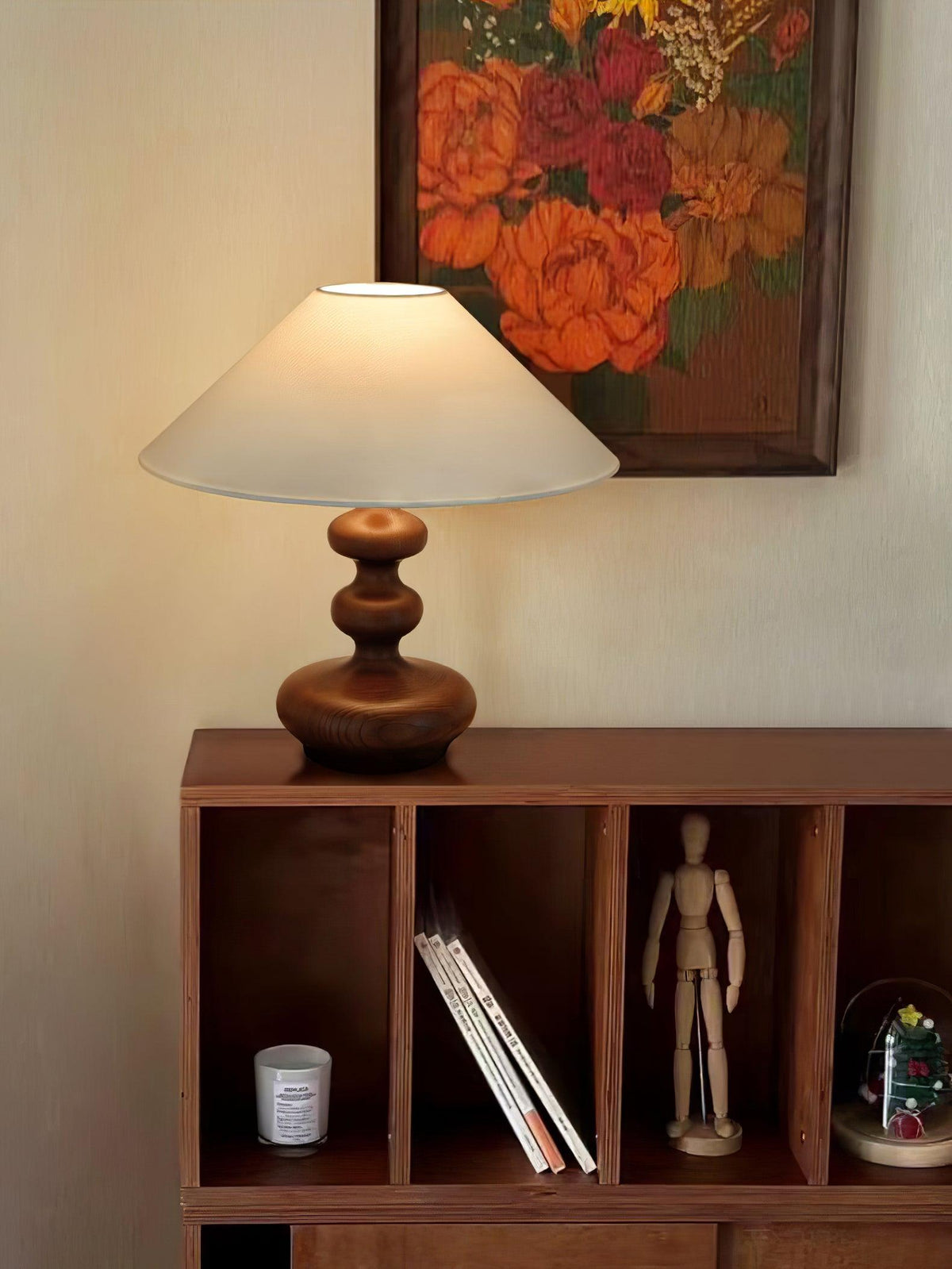 Gourd Table Lamp 15.7"