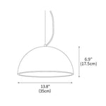 Crescent Glow Pendant Lamp