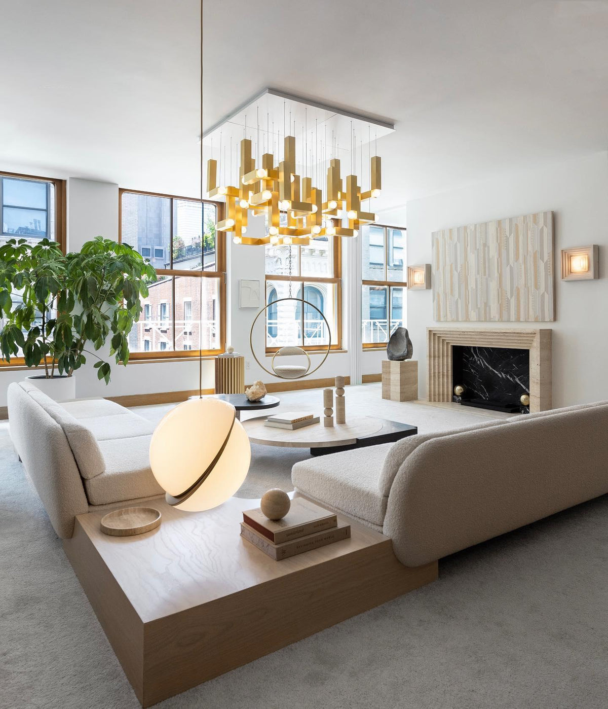 Crescent Pendant Lamp