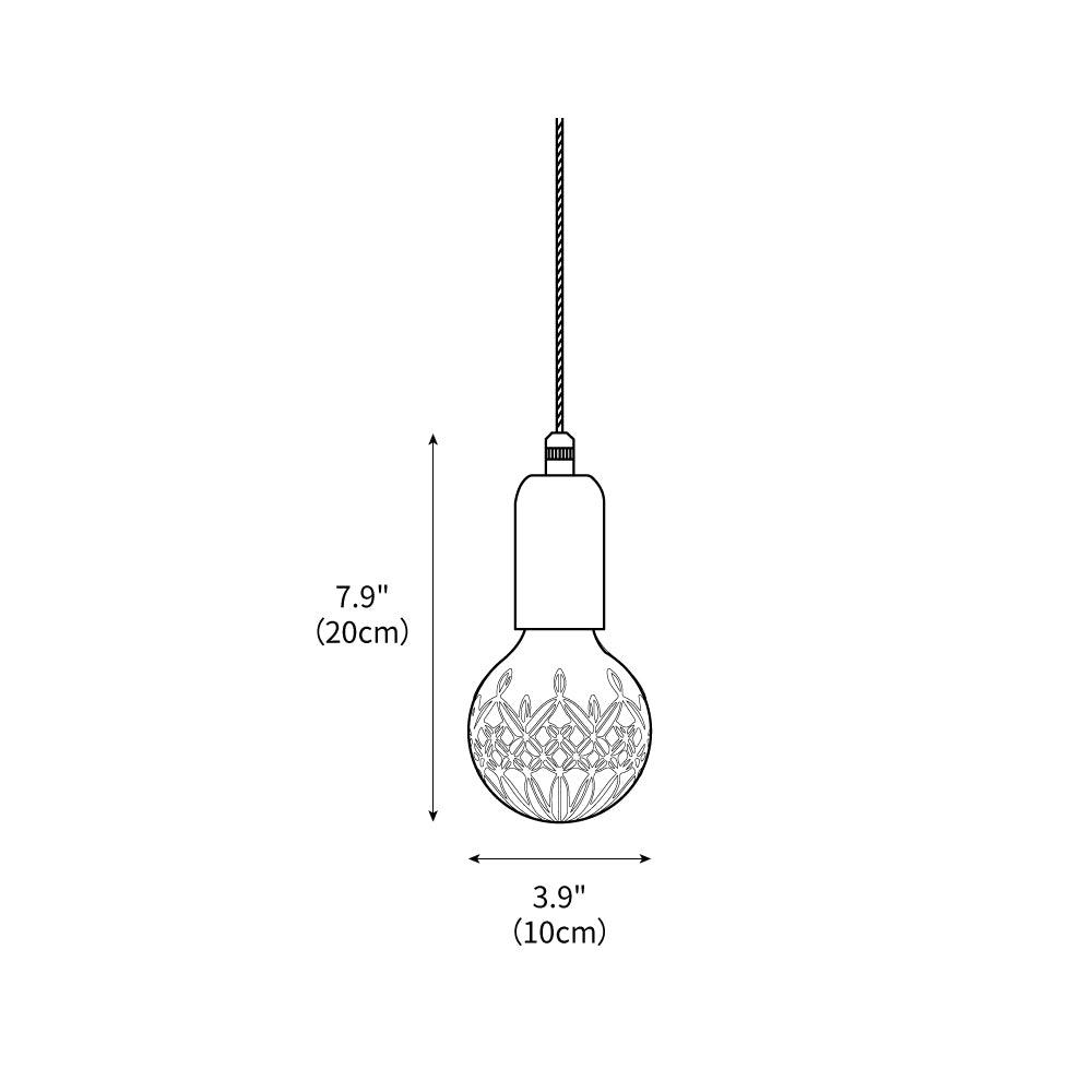 Crystal Bulb LED Pendant Lamp