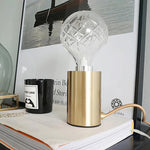 Crystal Bulb Table Lamp 3.5″