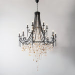 Crystal Cascade Chandelier