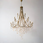 Crystal Cascade Chandelier