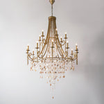 Crystal Cascade Chandelier