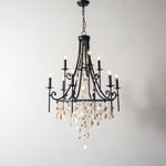 Crystal Cascade Chandelier