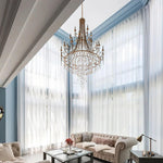Crystal Cascade Chandelier