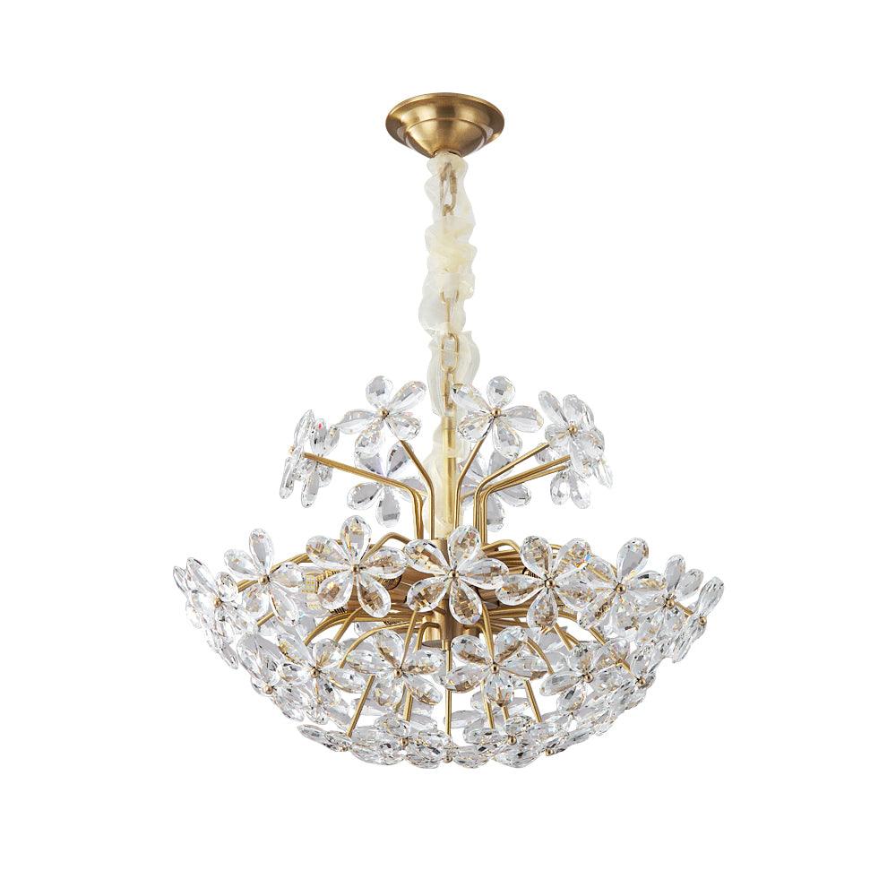 Crystal Flower Chandelier