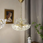 Crystal Flower Chandelier