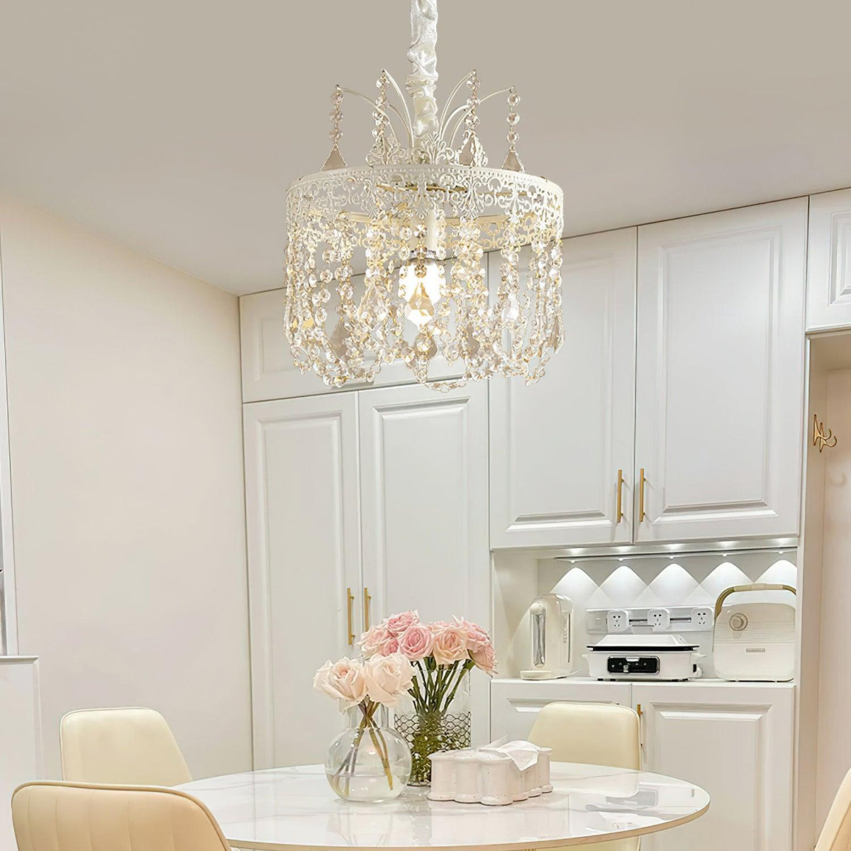 Crystal Lace Chandelier