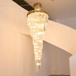 Crystal Spiral Chandelier