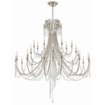 Crystorama Arcadia 61 Inch 28 Light Chandelier Cp527008